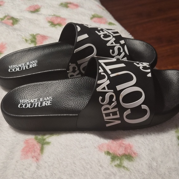 Versace Jeans Couture Slides SIZE 42/ SIZE 10 - Picture 6 of 7